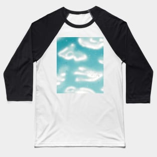 Cloudy Skies Aesthetic | Nature | Silver-Lining Baseball T-Shirt